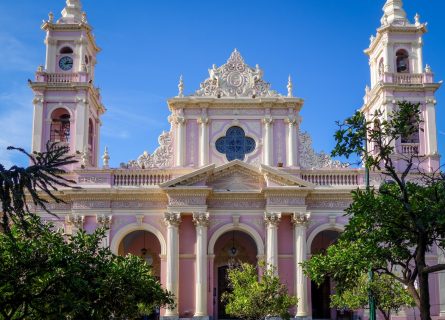 The new Cathedral of Salta built in 1856