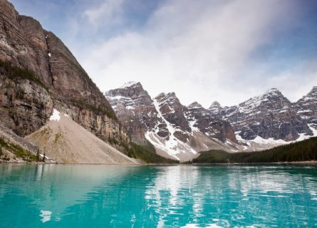 Glacial lakes, feed the rivers that are used to irrigate the vineyards