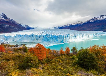 Perito Moreno Glacier in the Los Glaciares National Park in Patagonia