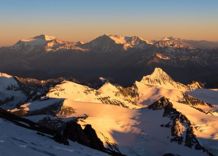 Mt. Aconcagua at sunrise