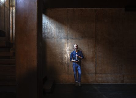 Diego Bosoni owner of Lvnae winery, Liguria