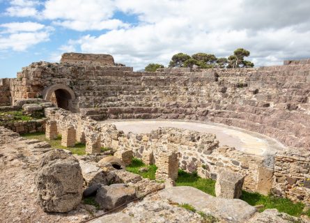 Roman Amphitheatre in Nora, Sardinia