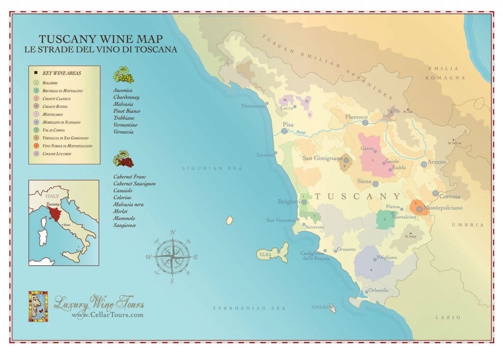 Tuscany Wine Regions Map 1024x728 
