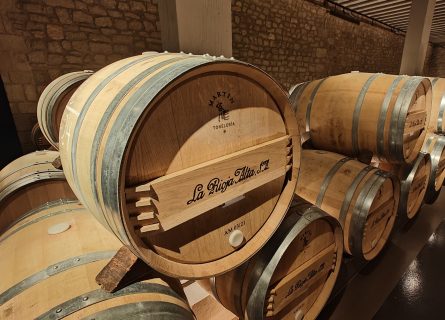 Rioja Alta barrel room