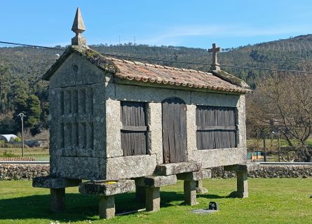 Galicia barn made of stone called an Horreo