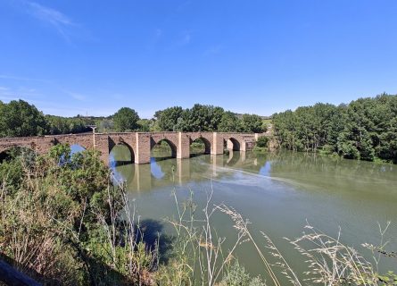 Erbo river near Haro, Rioja Alta